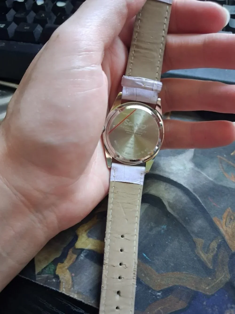 Lilac Sanrio Hello Kitty watch